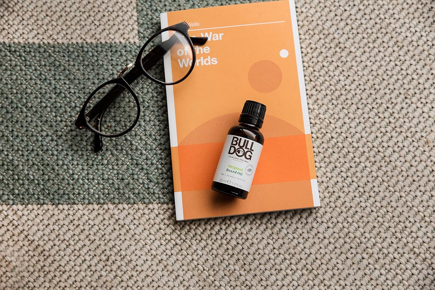 Beardcare Original Beard Oil - Fast-Absorbing, Non-Greasy Formula with Aloe Vera, Camelina Oil, and Green Tea, 30ml