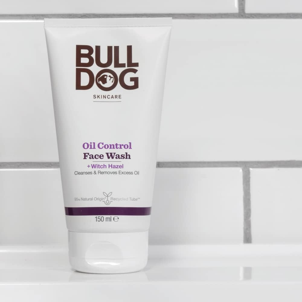 Men's Oil Control Face Wash with Witch Hazel, Willow Bark, and Juniper - 150ml