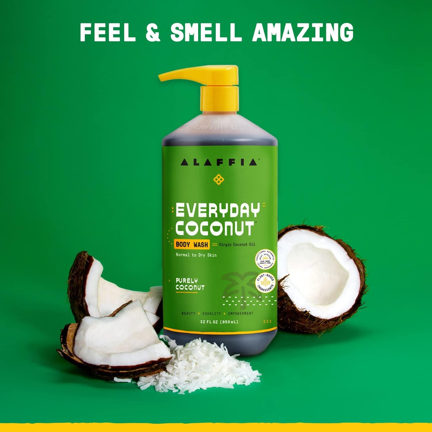 Purely Coconut Scented Body Wash - 950 mL