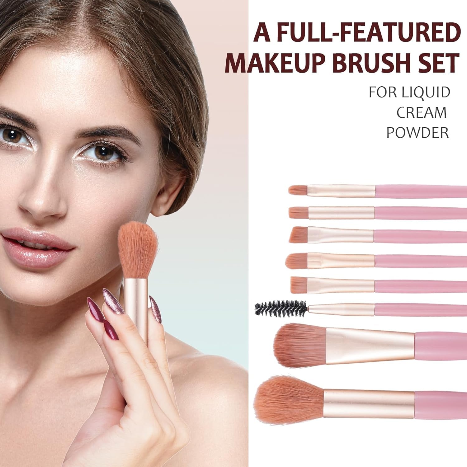 Comprehensive Makeup Kit for Women and Teens - Includes Eyeshadow, Lip Gloss, Lipstick, Makeup Brushes, Eyebrow Pencil, Eyeliner, Liquid Concealer, Foundation Primer, and Makeup Bag