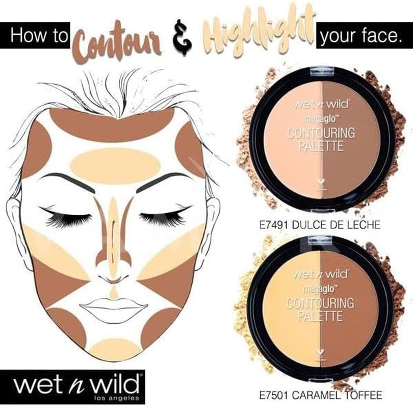 Megaglo Contouring Palette in Dulce De Leche