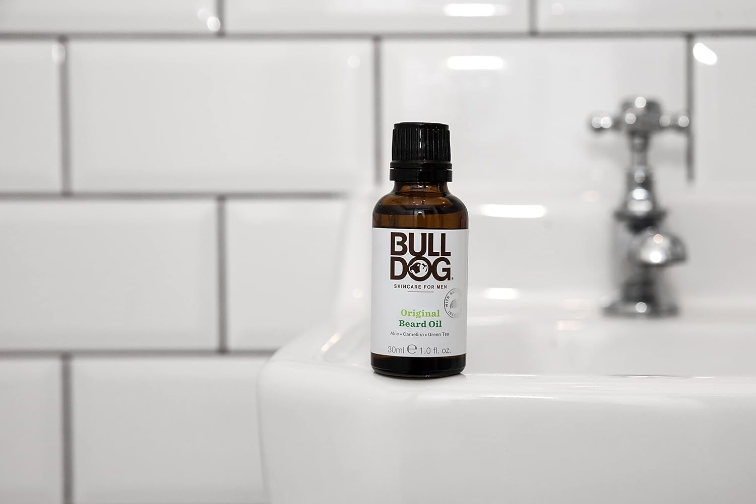 Beardcare Original Beard Oil - Fast-Absorbing, Non-Greasy Formula with Aloe Vera, Camelina Oil, and Green Tea, 30ml