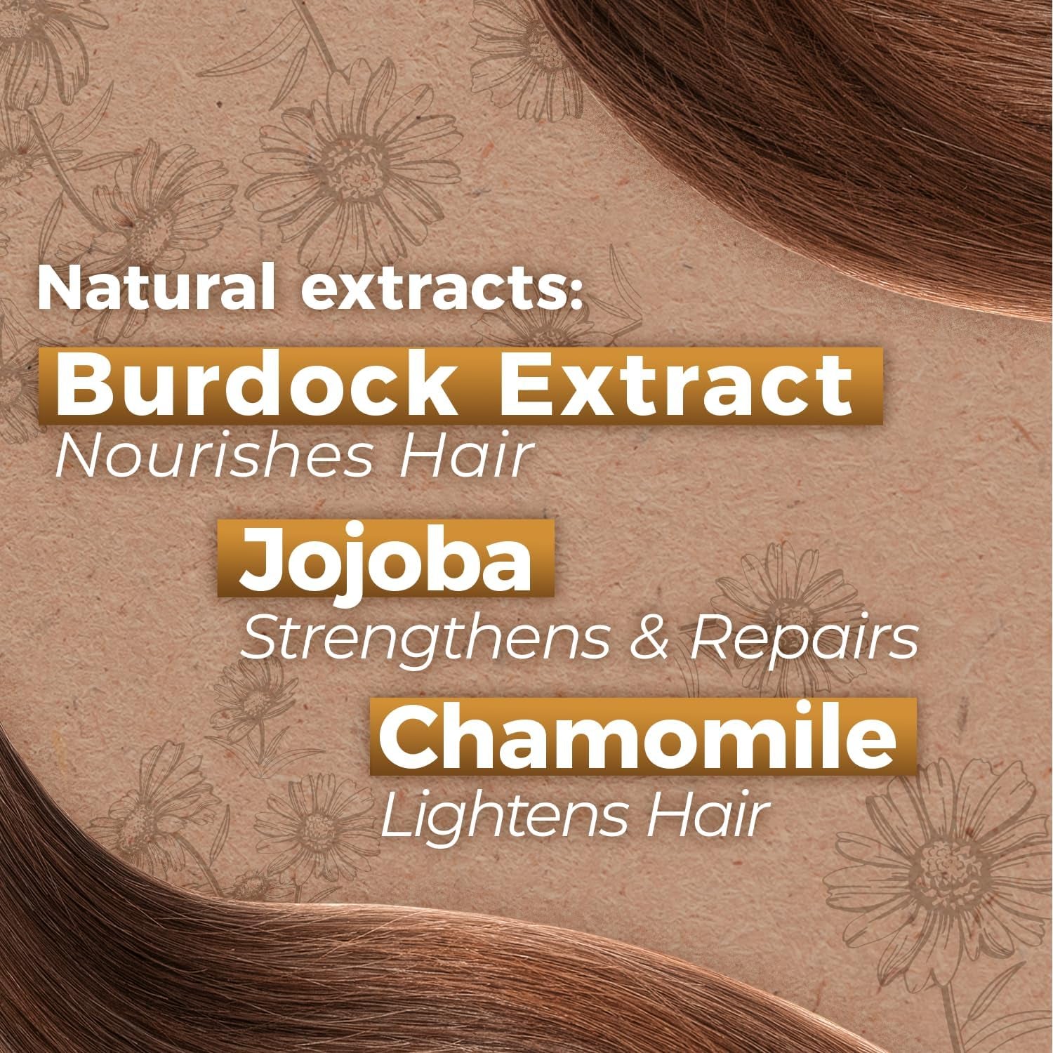 Natural Lightening and Volumizing Shampoo Infused with Royal Jelly and Chamomile, 14 Ounces