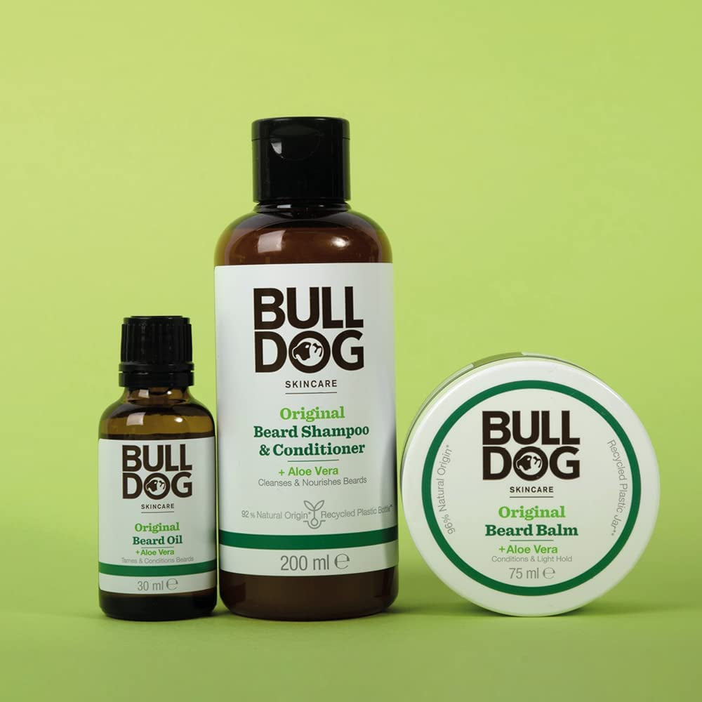 Beardcare Original Beard Oil - Fast-Absorbing, Non-Greasy Formula with Aloe Vera, Camelina Oil, and Green Tea, 30ml