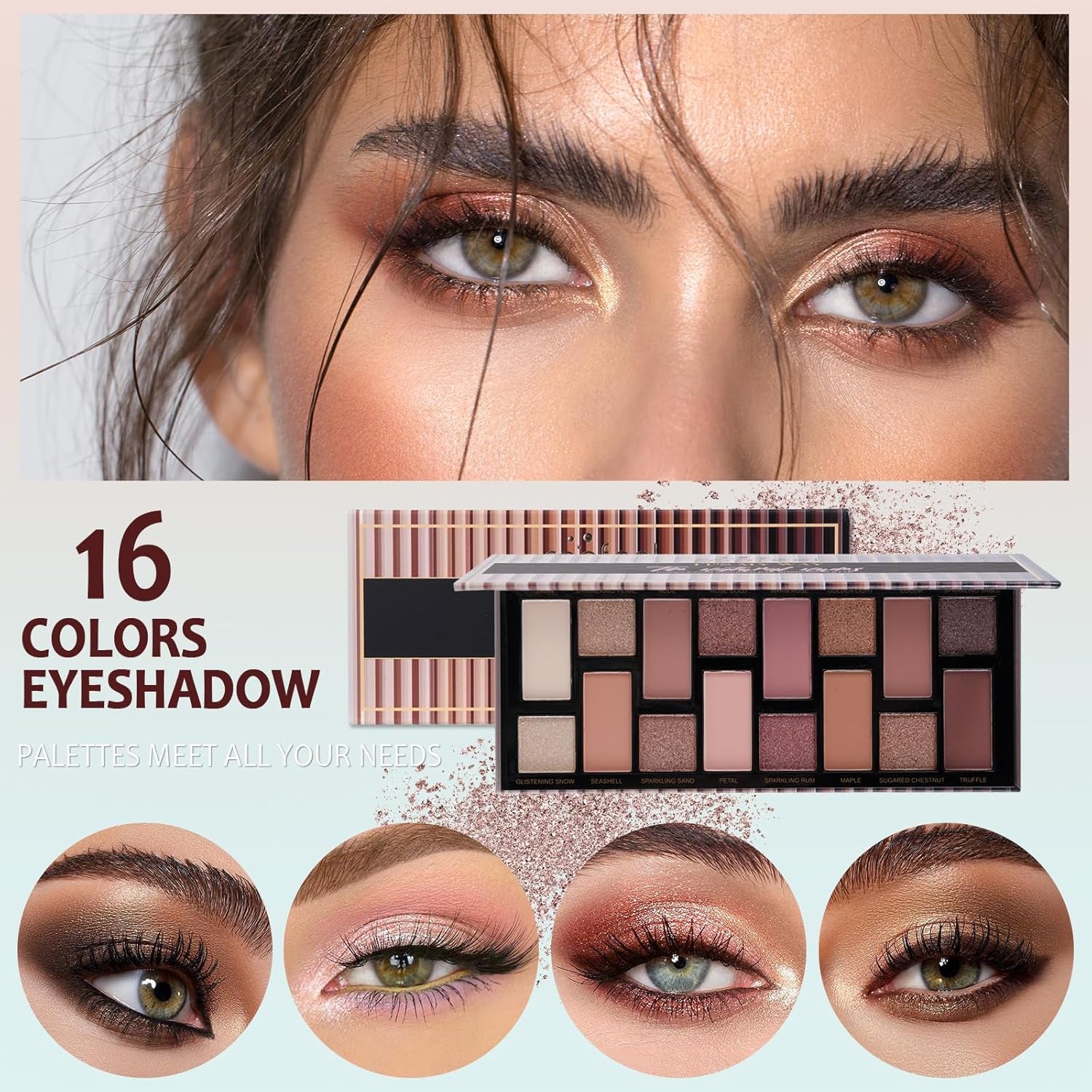 Comprehensive Makeup Kit for Women and Teens - Includes Eyeshadow, Lip Gloss, Lipstick, Makeup Brushes, Eyebrow Pencil, Eyeliner, Liquid Concealer, Foundation Primer, and Makeup Bag