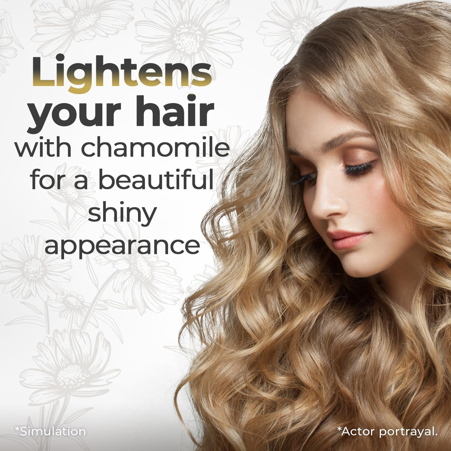 Natural Lightening and Volumizing Shampoo Infused with Royal Jelly and Chamomile, 14 Ounces