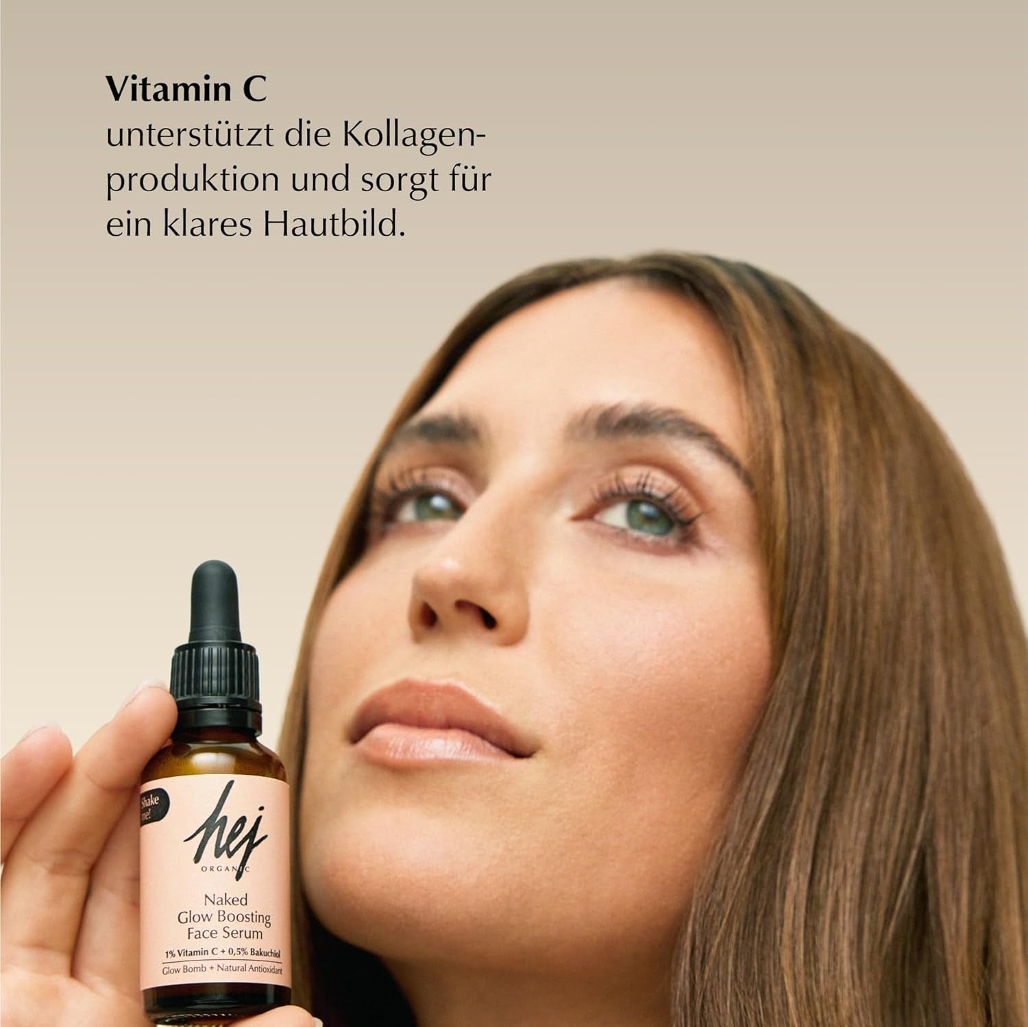 Anti-Aging Face Serum for All Skin Types, Natural Ingredients, Intensive Care, 30 ml