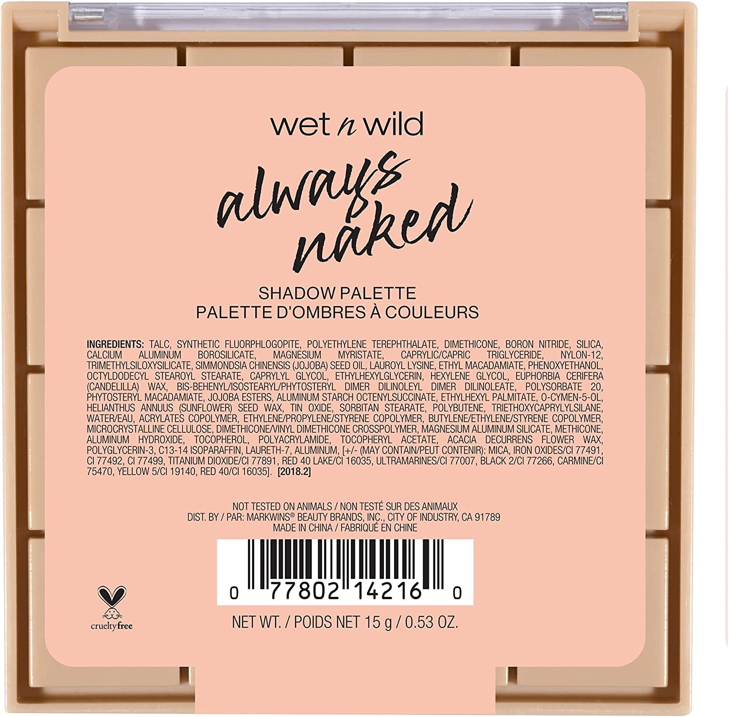 Always Naked Eyeshadow Palette: 16 Ultra-Pigmented Neutral Shades in Matte, Sparkle, and Glitter Finishes for Effortless Glam Looks
