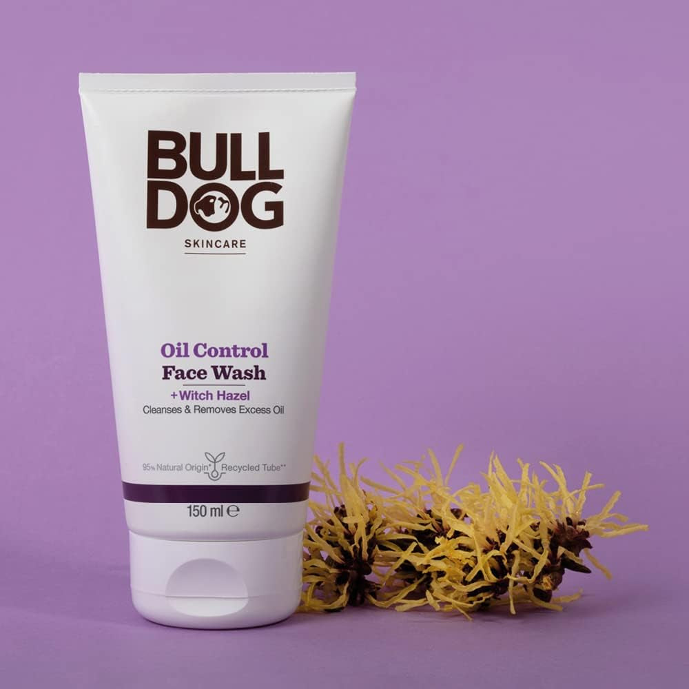 Men's Oil Control Face Wash with Witch Hazel, Willow Bark, and Juniper - 150ml