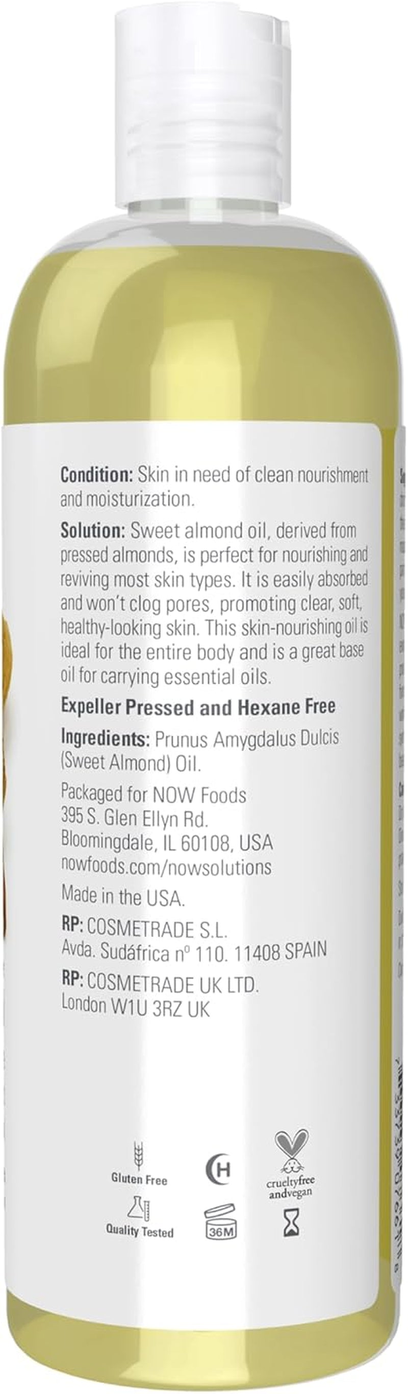 Sweet Almond Oil - 16 Ounce Bottle