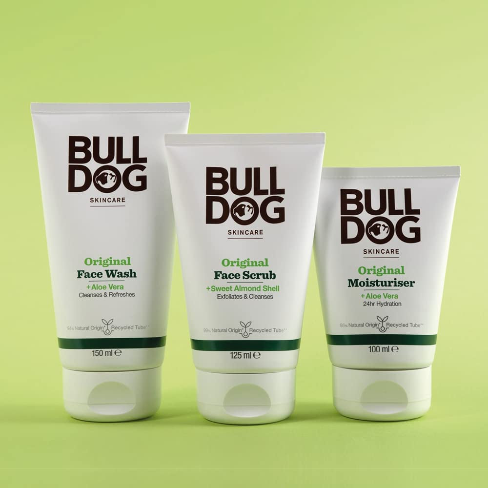 Men's Original Moisturiser for All-Day Hydration with Aloe Vera, Camelina Oil, and Green Tea - 100ml