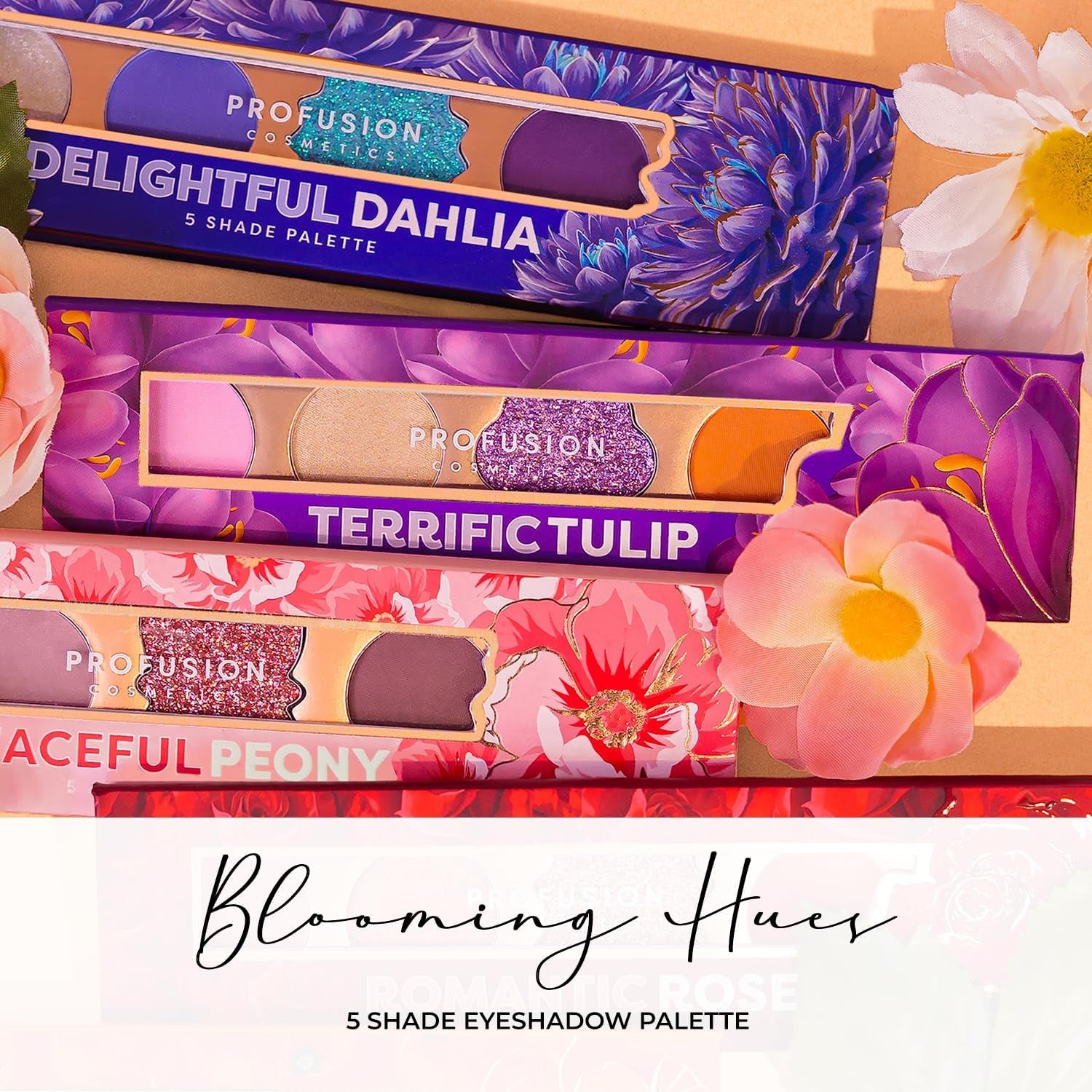 Blooming Hues Mauve 5-Shade Eyeshadow Palette