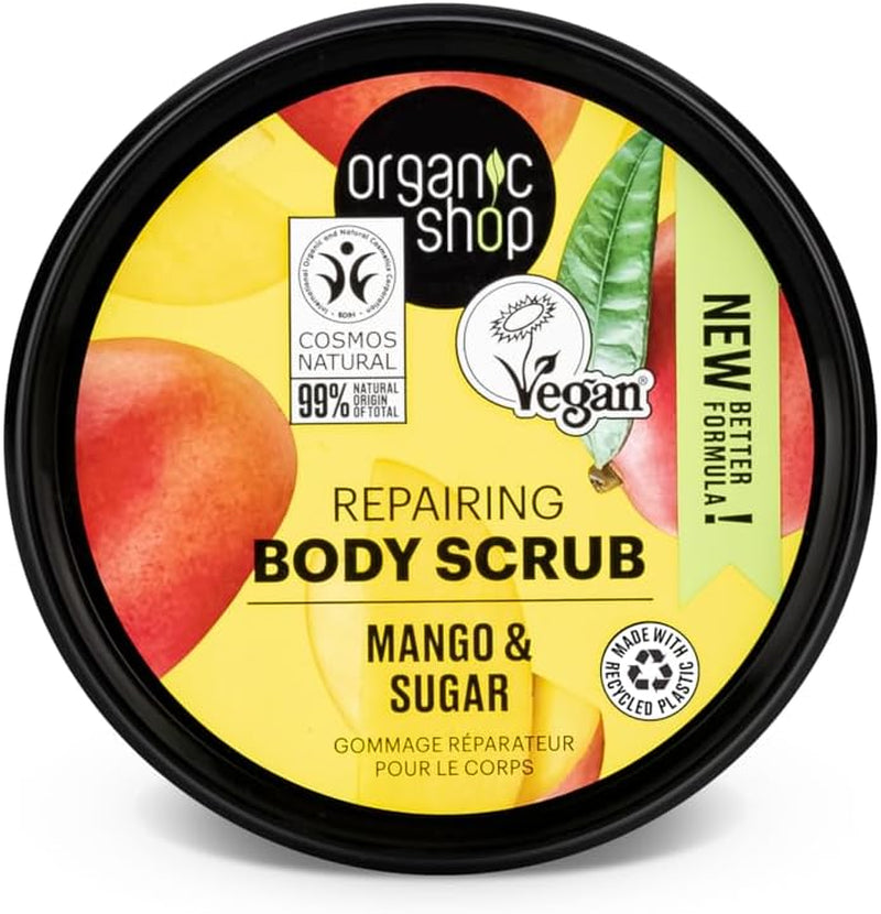 Natural Kenyan Mango and Sugar Body Scrub, 250ml