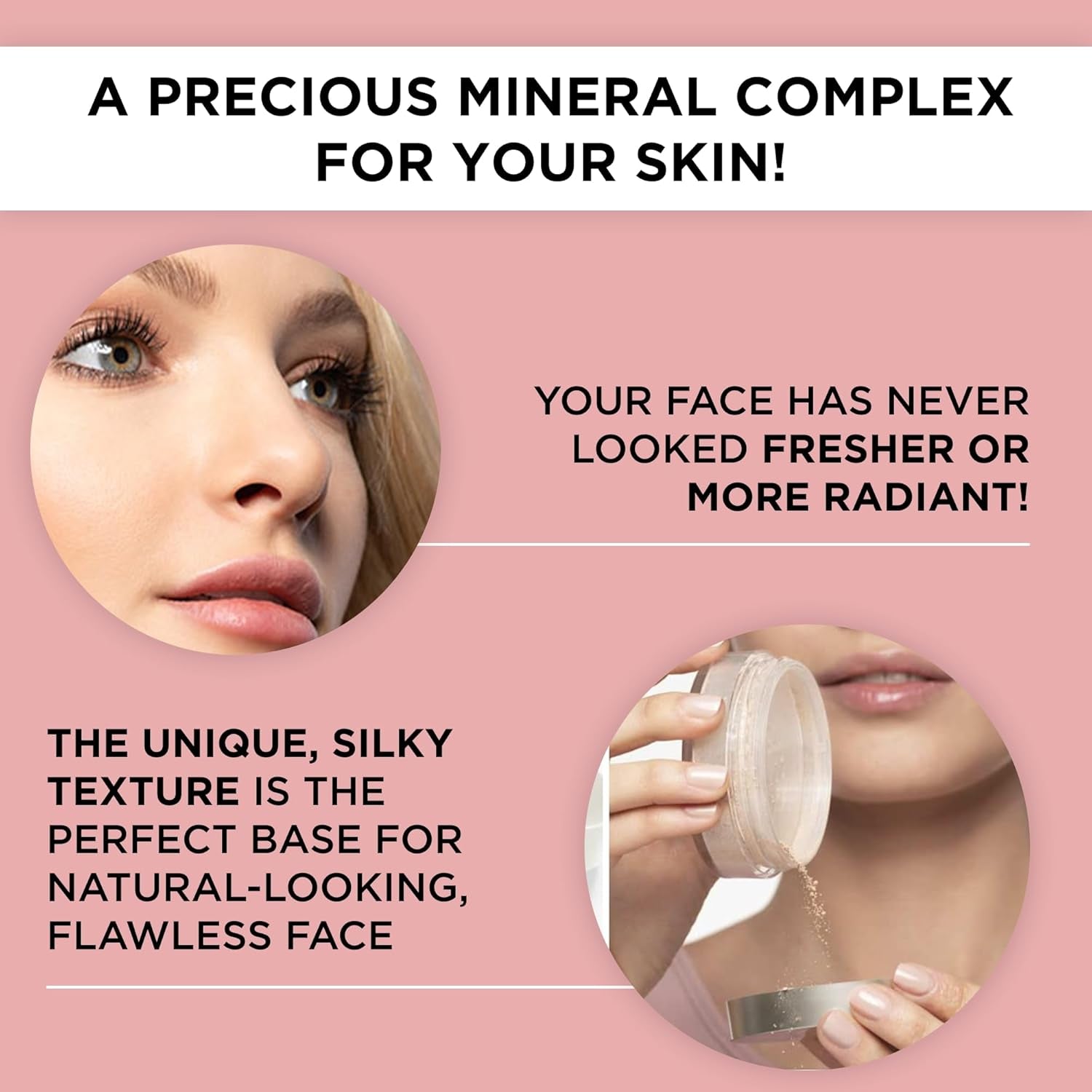 Mineral Powder Foundation - Compact Protective Loose Powder for a Smooth, Matte Finish - 15g