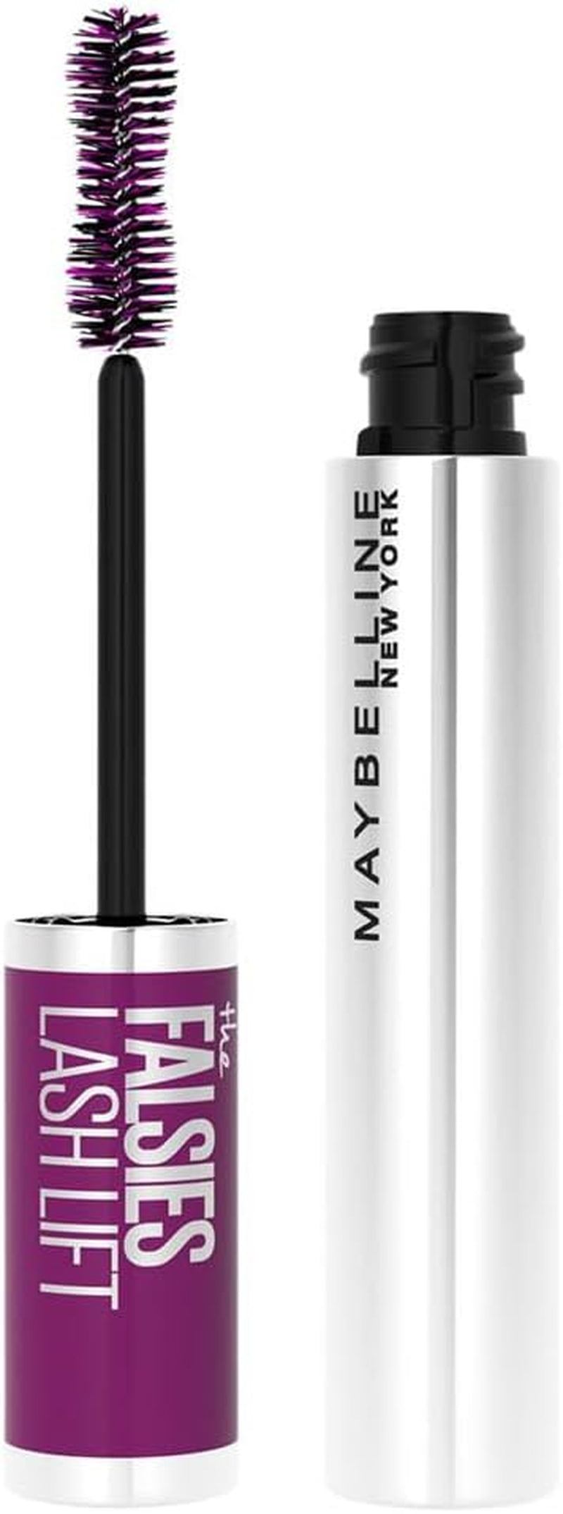 New York Falsies Lash Lift Mascara, Long-Lasting 16 Hours, Deepest Black