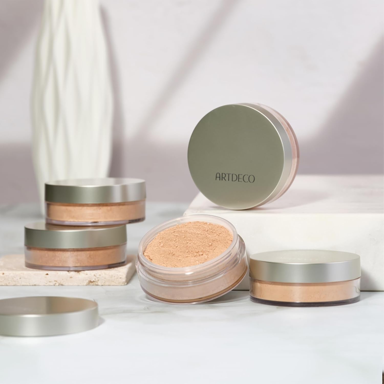 Mineral Powder Foundation - Compact Protective Loose Powder for a Smooth, Matte Finish - 15g