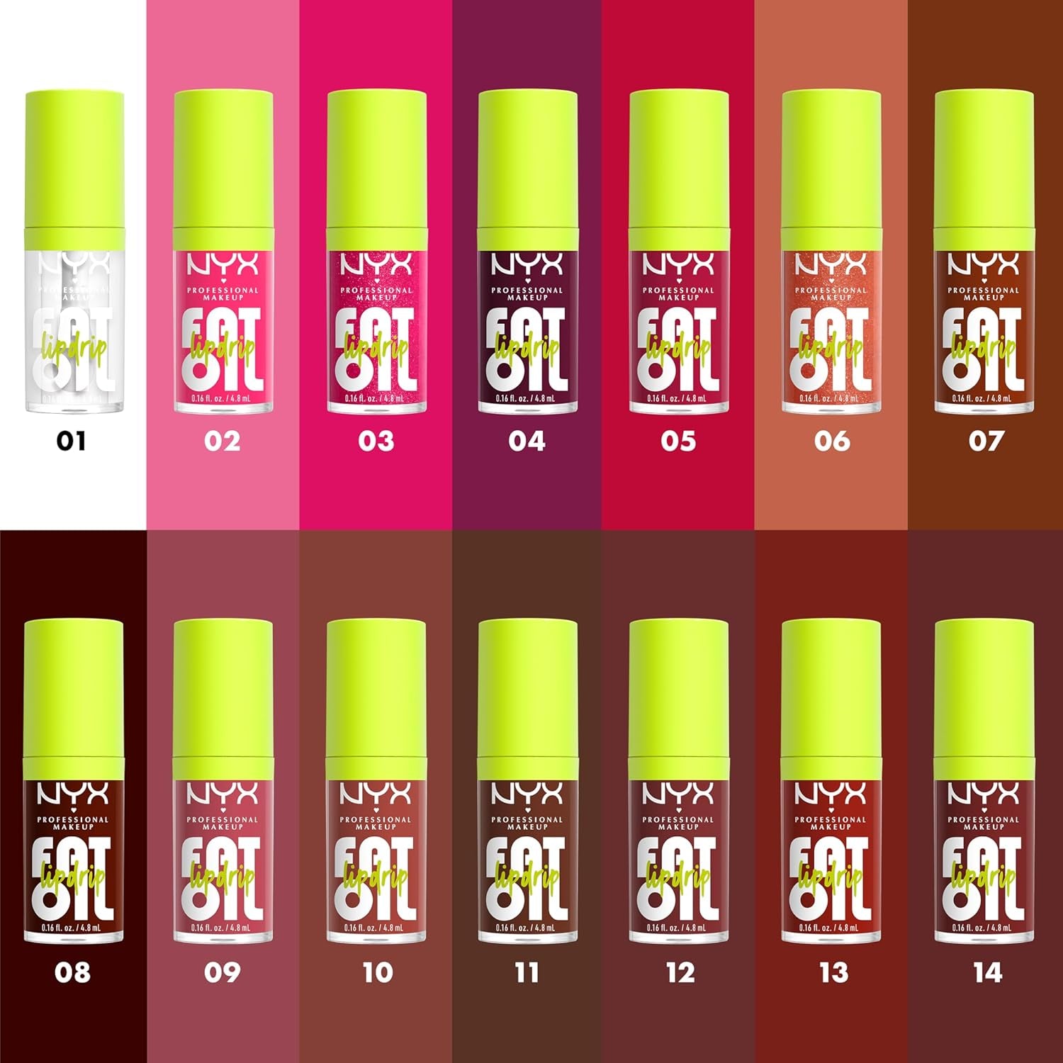 Fat Oil Lip Drip - Moisturizing Vegan Tinted Lip Gloss in Deep Caramel