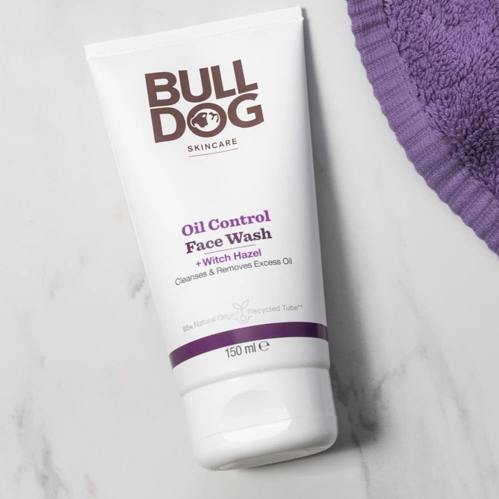 Men's Oil Control Face Wash with Witch Hazel, Willow Bark, and Juniper - 150ml