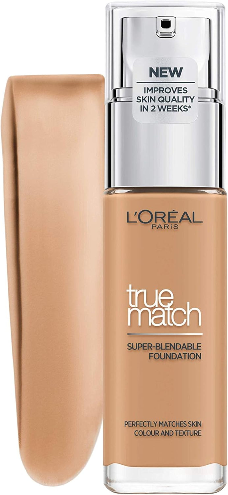L'Oréal Paris Perfect Match Liquid Foundation with Hyaluronic Acid and Aloe Vera, Shade No. 6.N Honey, 30 ml