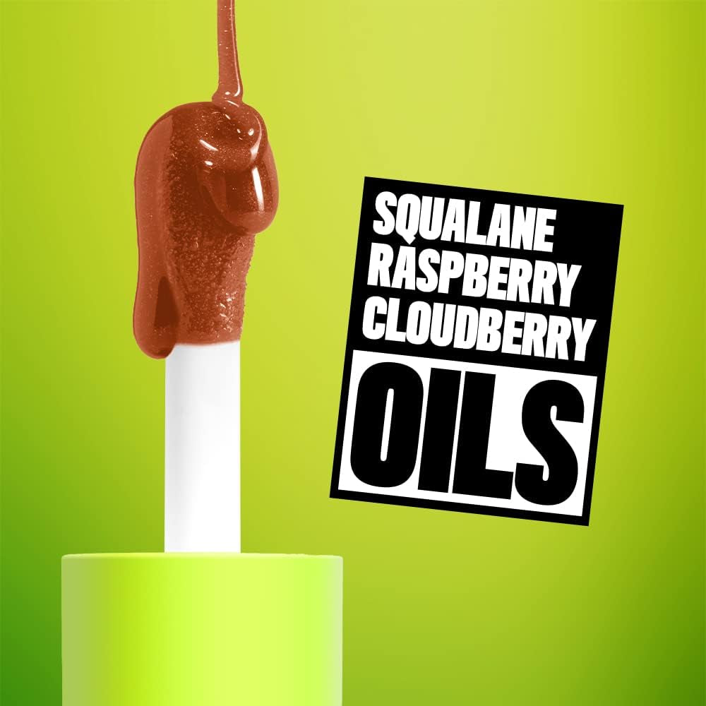 Fat Oil Lip Drip - Moisturizing Vegan Tinted Lip Gloss in Deep Caramel