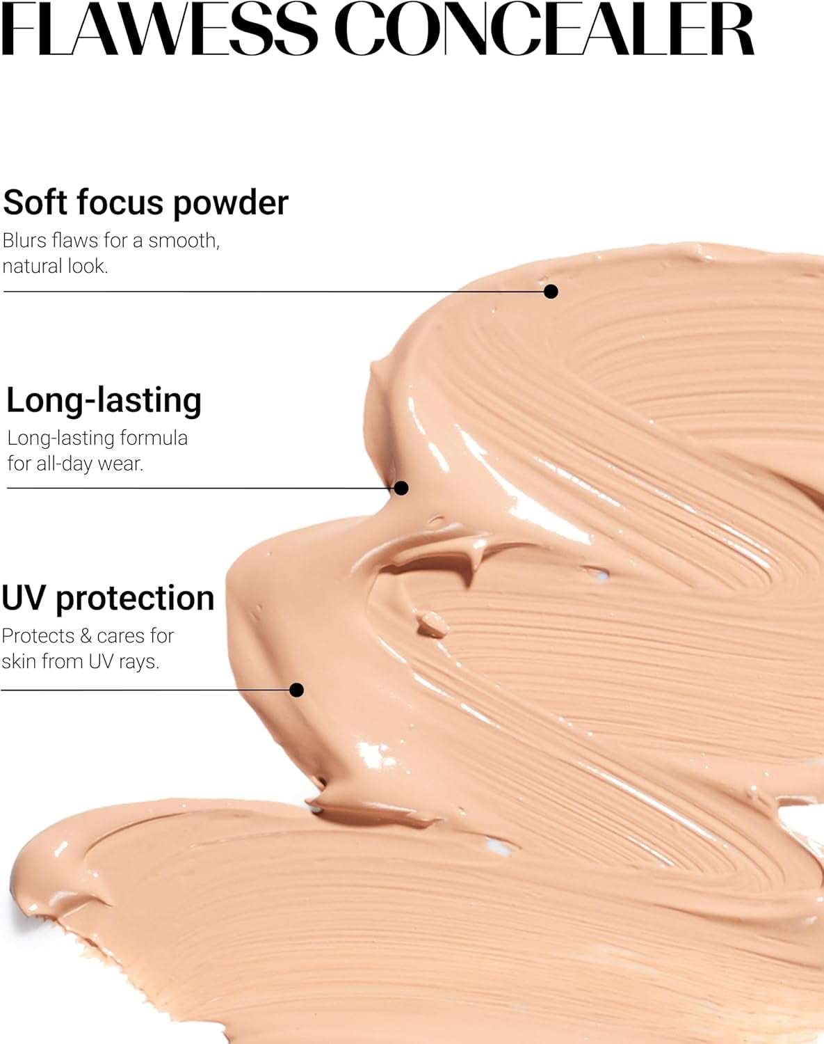 Cover Perfection Tip Concealer SPF 28 PA++ 6.5g - 1.75 Middle Beige, High Adhesive Formula for Blemish, Freckle, and Dark Circle Coverage