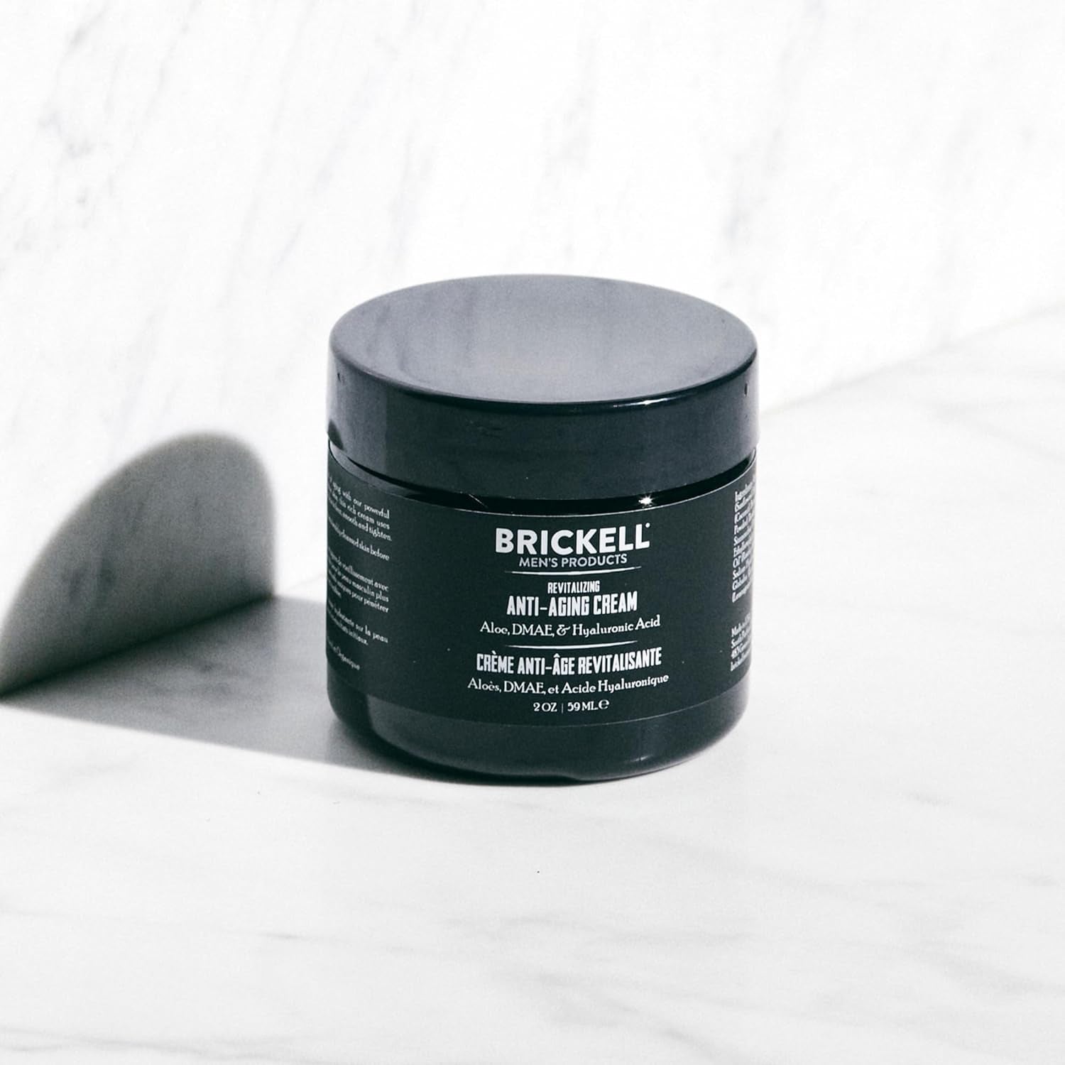 Brickell Men's Ultimate Anti-Aging Skincare Set: Night Face Cream and Eye Cream for Puffiness, Wrinkles, and Dark Circles, Natural and Organic Formula