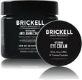 Brickell Men's Ultimate Anti-Aging Skincare Set: Night Face Cream and Eye Cream for Puffiness, Wrinkles, and Dark Circles, Natural and Organic Formula