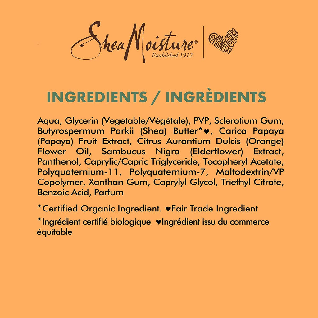 Milk Gel for Wavy and Curly Hair with Papaya and Neroli - Paraben-Free Curl Gel, 8 Ounces