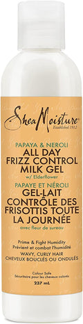Milk Gel for Wavy and Curly Hair with Papaya and Neroli - Paraben-Free Curl Gel, 8 Ounces