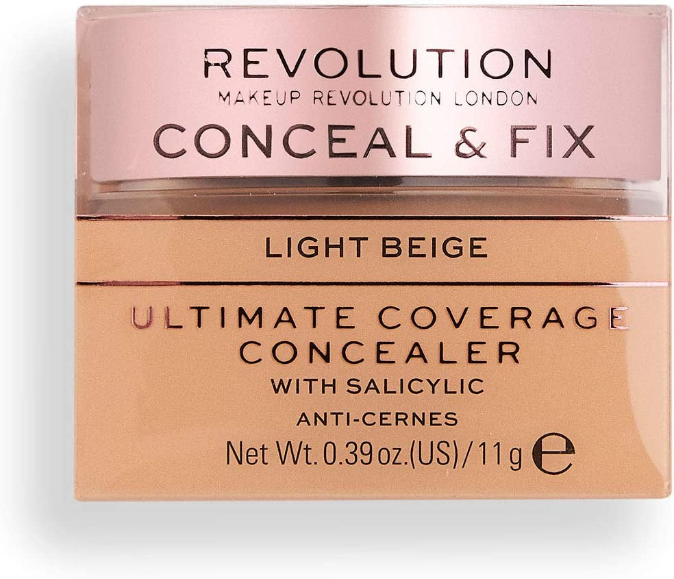 Revolution Ultimate Coverage Concealer in Light Beige