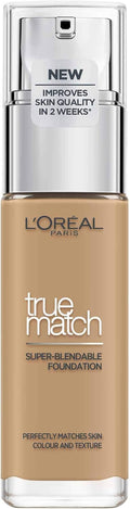 L'Oréal Paris Perfect Match Liquid Foundation with Hyaluronic Acid and Aloe Vera, Shade No. 6.N Honey, 30 ml