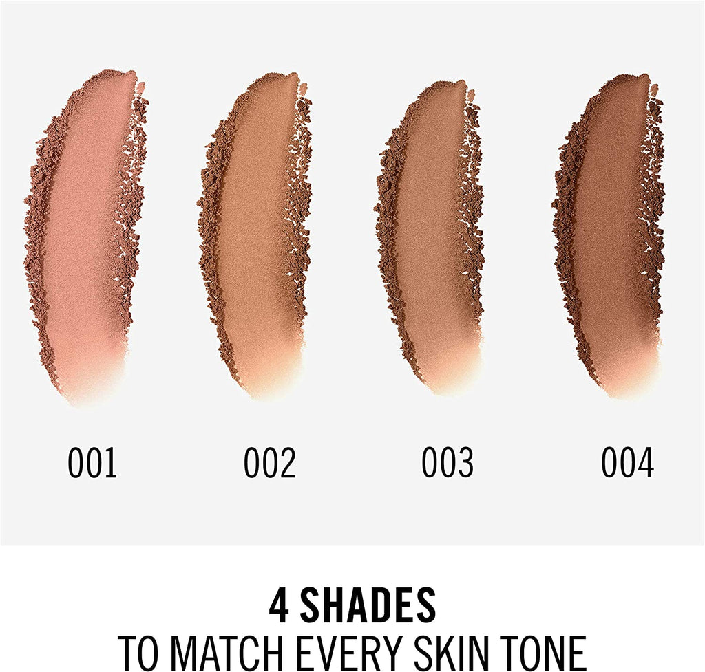 LONDON Natural Bronzer - Ultra-Fine Silky-Smooth Bronzing Powder for a Sunkissed Glow - Shade 002 Sunbronze - 14G