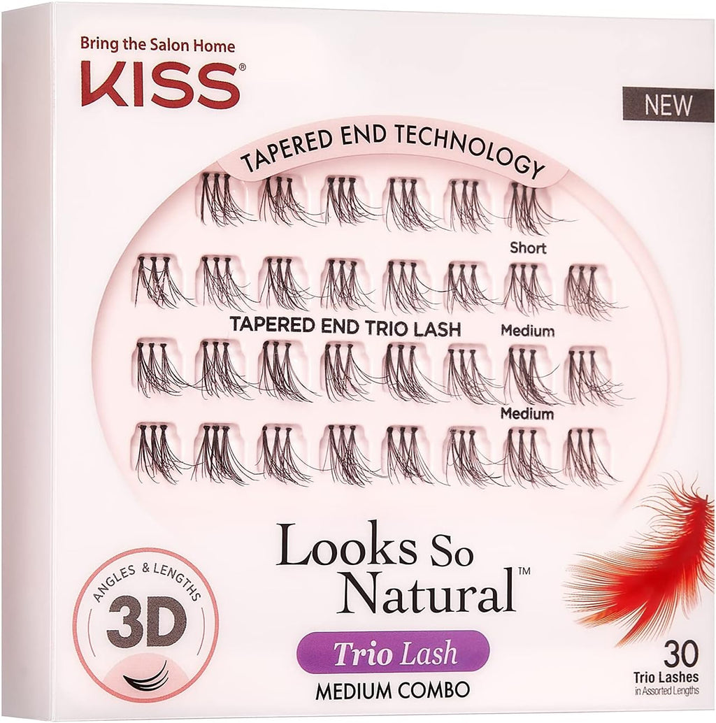 Ever Ez Trio Medium Lashes, 0.03 lb (Pack of 3)