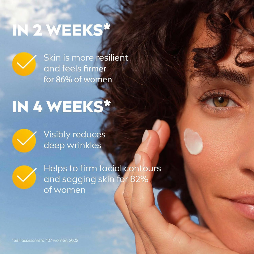 Q10 Anti-Wrinkle Nourishing Day Cream SPF 15 - 50ml | Anti-Aging Face Moisturizer with Q10 & Argan Oil | 24-Hour Hydration | Skin Firming | Reduces Signs of Aging