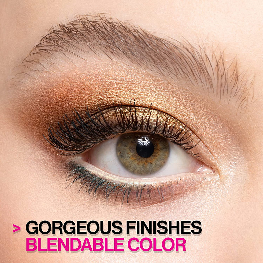 Always Naked Eyeshadow Palette: 16 Ultra-Pigmented Neutral Shades in Matte, Sparkle, and Glitter Finishes for Effortless Glam Looks