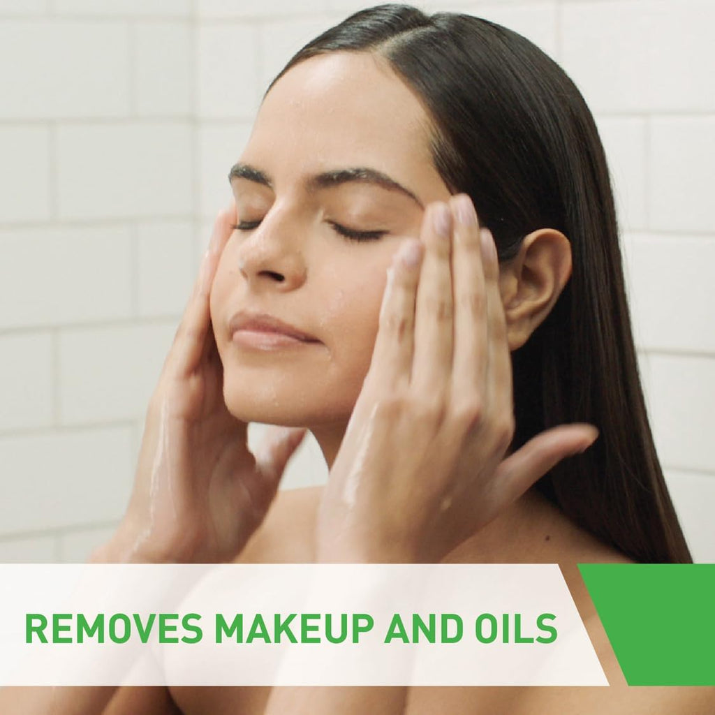 Hydrating Facial Cleanser 473ml for Normal to Dry Skin with Hyaluronic Acid and Essential Ceramides - Gently Cleanses and Hydrates While Preserving Skin's Natural Barrier