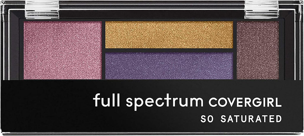 So Saturated Quad Eyeshadow Palette, Wild, 0.06 Ounce