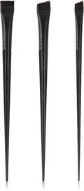 Precision Angled Eyeliner Brush Set - Ultra Thin Fine Point Brushes for Eyeliner and Eyebrow Concealing (Set of 3)