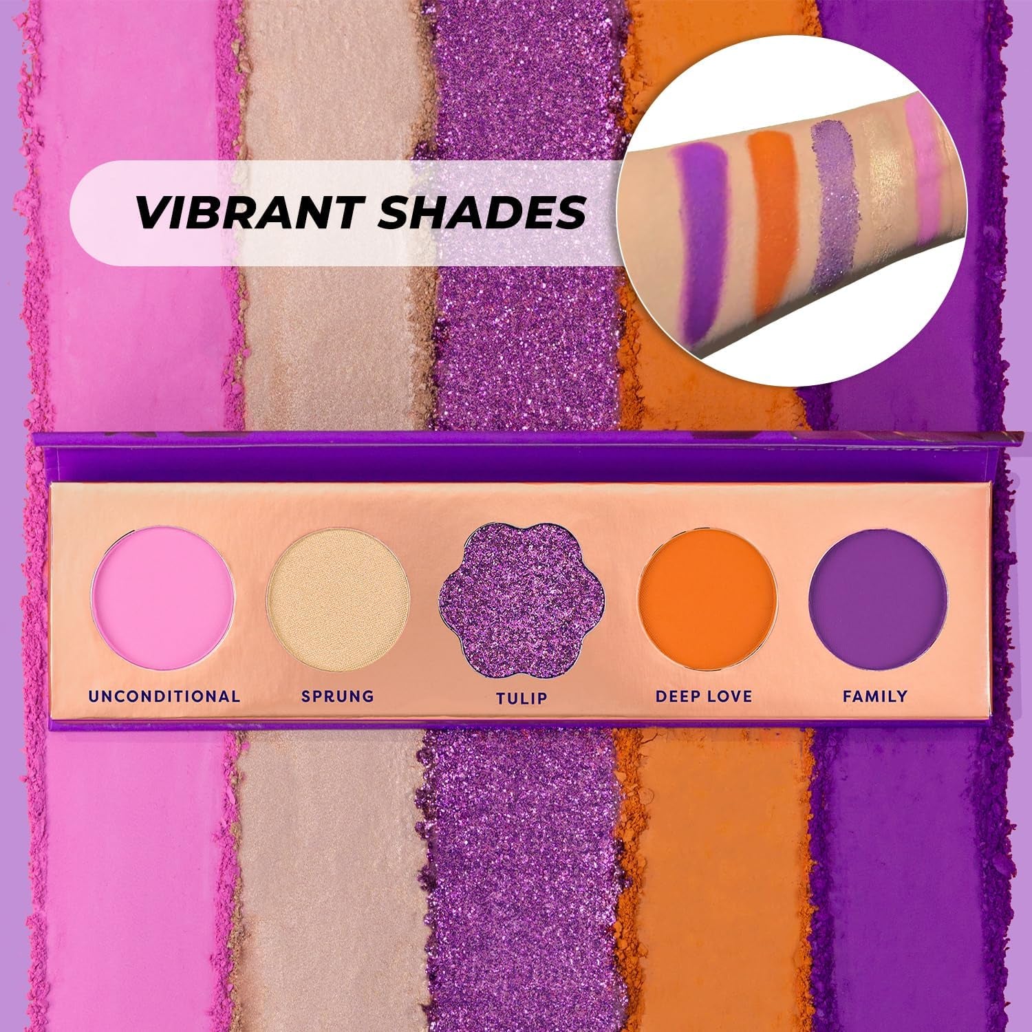 Blooming Hues Mauve 5-Shade Eyeshadow Palette