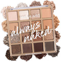 Always Naked Eyeshadow Palette: 16 Ultra-Pigmented Neutral Shades in Matte, Sparkle, and Glitter Finishes for Effortless Glam Looks