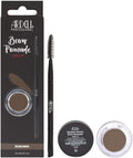 Medium Brown Brow Pomade with Brush, 3.2g
